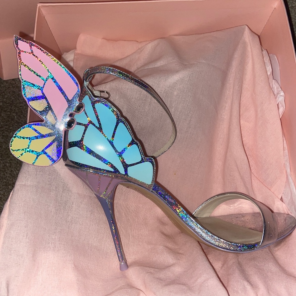 Sophia Webster ( pastel butterfly heels )